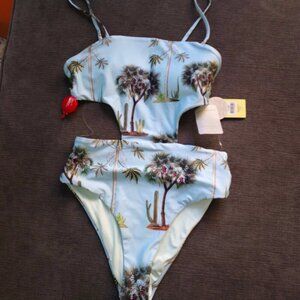 NWT KIBY'S One Piece Women"s Monokini Swimsuit Size Small